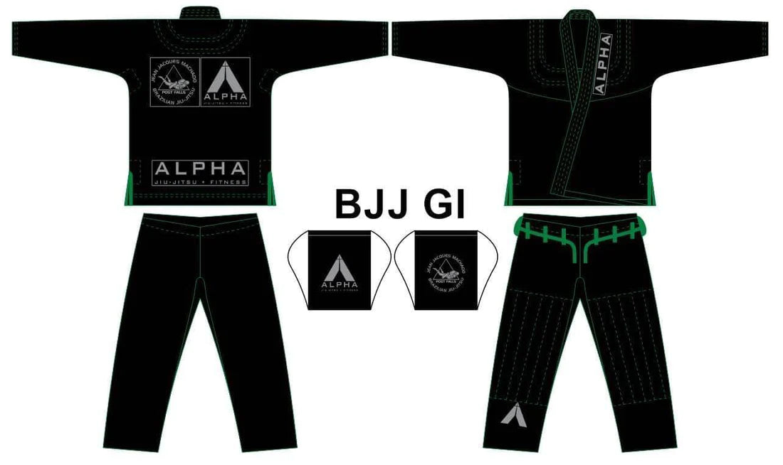 Alpha Gi Black/Green - Youth